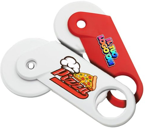 Kit Set 50 Rotella Taglia Pizza con Apribottiglie Personalizzata con Logo Scritte Foto Idea Regalo Bomboniera Gadget Aziendale Promozionale (1)