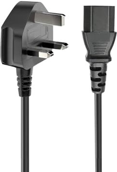 Power Cable Replacement for Behringer Virtualizer 3D FX2000,SX3040 V2,Sonic Ultramizer SU9920 Processor,CX2310 V2 MDX4600 Compressor Limiter Gate Expander AC Power Cord Plug