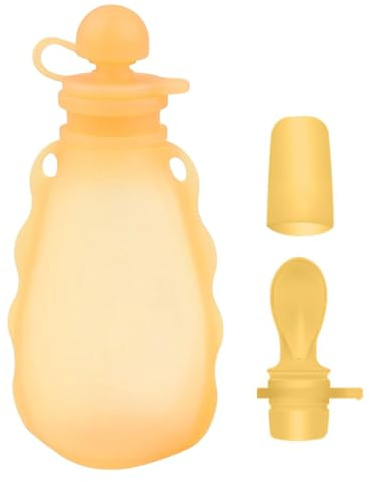 Bohany Sacs à lait pour lait maternel, sacs de stockage de lait maternel - Conteneur de stockage de lait maternel de 200 ml, sacs en silicone pour lait maternel, sacs