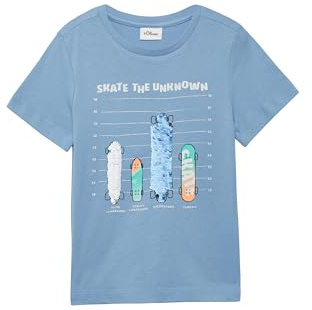 s.Oliver T-Shirt mit Frontprint und Wendepailletten
