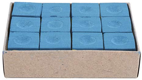 Naroote Pool -Kreide, Billardkreide 12PCS Tragbarer Snooker Billard Pool Club Head Chalk Snooker Kreide Pool Stick Kreide für Alle Pool
