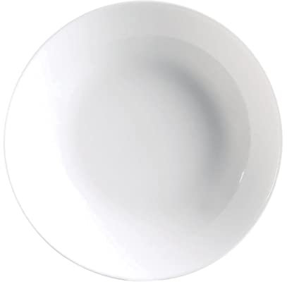 Luminarc D6907 6 Assiettes 20 cm-Diwali, Opale-Verre trempé, Blanc