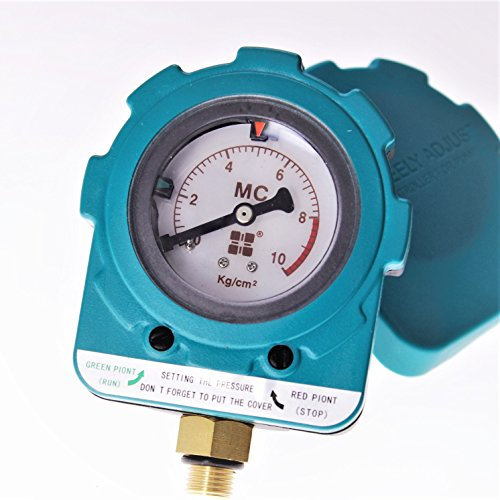KATSU Automatische Wasserpumpe Druckschalter einstellbarer elektronischer Druckregler für Tauchpumpe, selbstansaugende Pumpe, Gartenpumpe, Vakuumpumpe, Luftkompressoren