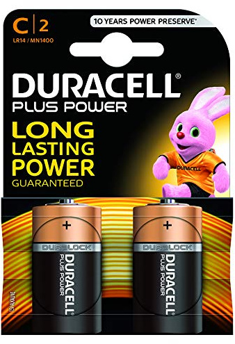 Duracell Plus Power Half Torch Batteries