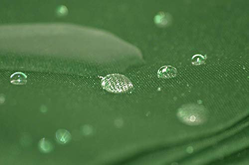 Ersatzdach Dach PVC Beschichtung Pavillondach Wasserdicht Pavillon knapp 3x3m NEU (Waldgrün)