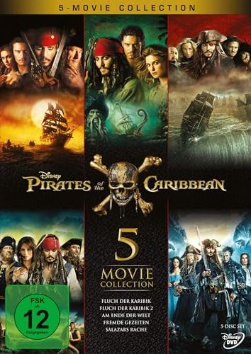 Pirates of the Caribbean: 5-Movie Collection [DVD]