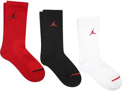 Nike Calze Bianco/rosso UJ0010 BIANCO/ROSSO 5-6 anni
