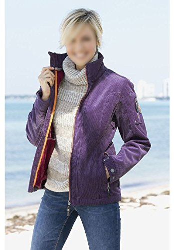 Killtec G.I.G.A DX by ANUNA Cordjacke [ GR. 40 // US 10 ] Damen Jacke Flieder lila Wassersäule 8.000 mm