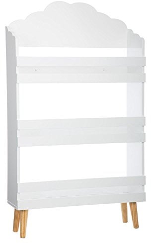 Atmosphera Kids Bibliothèque Enfant Nuage - 58 x H. 100 cm - Blanc