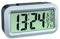 TFA Dostmann Lumio Radio-Controlled Alarm Clock (Black with Batteries)