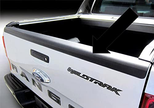 Richard Grant Mouldings Ltd. Original RGM Passform Heckklappen Schutzleiste ABS schwarz passend für Ford Ranger Pickup Facelift ab Baujahr 04.2015- RBP101