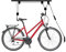 Relaxdays Bike Storage, Ceiling Mount Lift, Load up to 20 kg, with Cable, for Garage & Cellar, Bicycle, Practical, Black, Steel, 11 x 94 x 4 cm