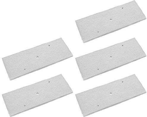 5x Trade-Shop kompatibel mit Schwammfilter Panasonic NH-P80 NH-P80G1 NH-P80G2 NH-P80S1 NH-P70G2WAU ersetzt ANH300-4870 ANH300-4871 / Wäschetrockner Feinfilter Schaumfilter