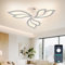 Tetipa LED Deckenleuchte Dimmbar, 24-48W Wohnzimmerlampe mit Fernbedienung App, Schlafzimmer Deckenlampe, Moderne Deckenbeleuchtung Kronleuchter Lampe Dimming