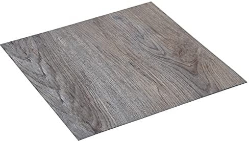 Gawany 20x PVC Fliese Selbstklebend Vinylboden Bodenbelag Laminat Dielen Planken Vinyl-Fliesen Laminatboden Fußboden Wohnzimmer 1,86m² Hellbraun