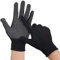 Work Gloves 10 Pairs, Non-Slip Nylon Cotton Glove, Thin and Light, Grip Glove for Box Handling, Precision Assembly, Farm, Picking and Garden (Medium)