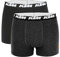 KTM by Freegun Boxershorts für Herren Unterwäsche Pant Men´s Boxer 2 er Pack, Farbe:Dark Grey / Black, Bekleidungsgröße:S
