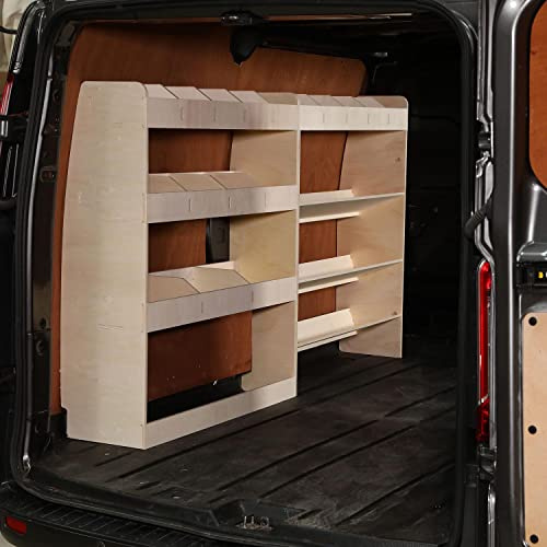 Vanify - Kompatibel mit Citroen Jumpy L2 (M) 2016+ Fahrzeugeinrichtung Fahrzeugregale, Werkzeugkasten und hinteres Regal