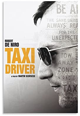 Klassisches Filmposter für Taxifahrer, 1 Stück