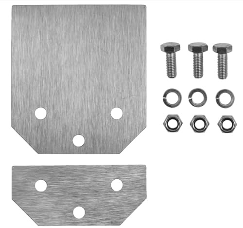 Cuchilla recambio set, 1 x soporte, 4 x Tuercas, 4 x Tornillos