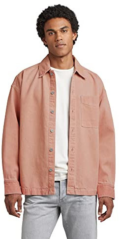 G-Star Homme Chemise Boxy Fit , Rose (rainbow light dusty rose gd D23007-D300-G041), L