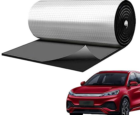 Maodom Capuche Isolation Acoustique Coton | Amortisseur d'isolation Acoustique Automobile,Outil d'amortissement étanche pour Capot, Porte, Toit et Pare-feu