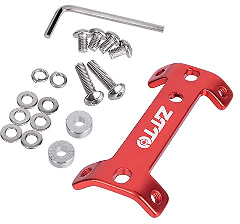 Aluminum Alloy Double Headed Bicycle Bottle Cage Extender Mountain Bike Water Bottle Cage Mount Holder