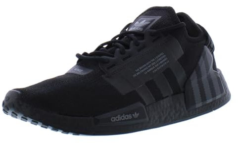 adidas Originals Forum Mid Herren Fashion Sneakers, Core Black Core Black Grey Four, 44 2/3 EU
