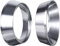 Dosierring Edelstahl Kaffee Starken Magnetisch Funnel Siebträger Zubehör Espresso Trichter Fülltrichter Aluminium Kaffeedosierring Exakten Ersatz Kaffeemaschine Kompatibel (2-pcs,51mm)