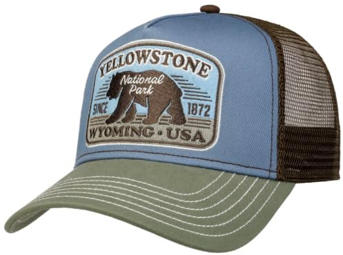 FWS National Park Trucker Cap Basecap Baseballcap Truckercap Meshcap Herren - Snapback, mit Schirm, Schirm Frühling-Sommer Sommer