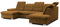 Verona Idee Sofa MOND mit Schalffunktion - Sofa U Form zum Entspannen Bettsofa Moderne Stil -332cm x 220cm x 170 cm Ideal für gesellige Zusammenkünfte (Multicolor)