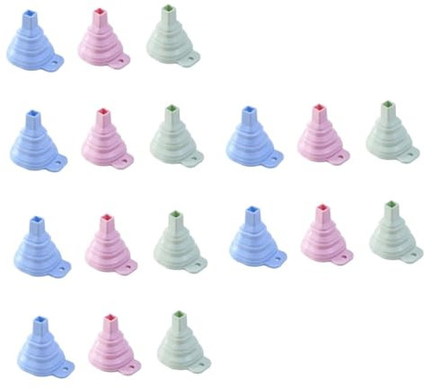 TOPBATHY Imbuto Pieghevole Imbuto In Silicone Da 18 Pezzi