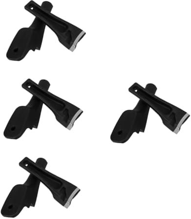 Cabilock 4 Paires Poignée D'autocuiseur Poignée pour Autocuiseur Poignée du Couvercle De La Cuisinière Friteuse à Air Poignée du Pot sous Pression Mijoteuse Black Bakélite