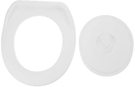 PRETYZOOM Boat Toilet Cover Removable Seat Lid for Portable Toilets Lightweight Easy to Store Included