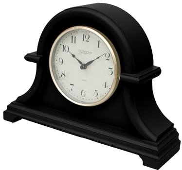 Kaminuhr, Quarz-Zahlen, Kaminuhr, gewölbtes Design, batteriebetrieben, freistehend, dekorativ, Retro-Tisch, Schreibtisch, Nachttisch, Regal, Kaminuhr, analog, Vintage, Zuhause, Wohnzimmer, Küche, Büro