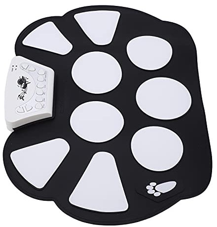 Roll Up Kit 9 Pads Tragbare Elektronische Drumsets Drums Übungskissen für Anfänger Kinder Roll -Up Kit9 Pads Roll Up Kitportable Electronic DrumsetSelectronic Drums
