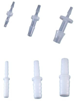 1 raccordo for tubi in plastica di piccole dimensioni, raccordo a pagoda, raccordo dritto for acquario, connettore for tubo flessibile in PP for giardino domestico(3x4mm)
