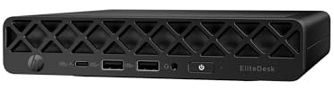 HP EliteDesk 8 G1i AI - Mini - Core Ultra 9 285T / 1.4 GHz - vPro Enterprise - RAM 64 GB - SSD 1 TB - NVMe - Intel Graphics - 1GbE, Wi-Fi 6, Bluetooth, Wi-Fi 7 - WLAN: 802.11a/b/g/n/ac/ax/be