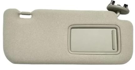 Parasol Parasol Interior para Toyota para Auris para Corolla 2008-2013 Espejo Color Beige Titanio Izquierdo Derecho Lado del Conductor Pasajero(Beige Right)