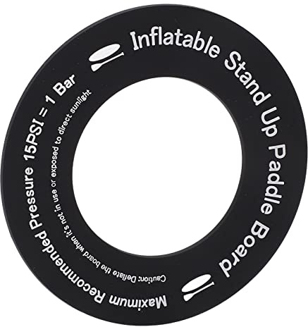 RASTKY Haltbare PVC-Gasventil-Adapterdichtung, Aufblasbare Surfbretter, Gummiboote und Kajaks – rutschfeste, Verschleißfeste Unterlegscheibe, Verbesserte Stabilität und Langlebigkeit