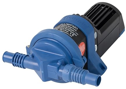 Whale Gulper Toilet Pump for Holding Tank - Electric Discharge/Pump-Out - 4.6 GPM Flow Rate - 12V/24V