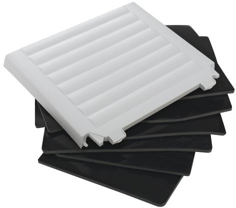 Ferplast Kit of 6 insulating panels for dog kennel model DOGVILLA 110, Insulation kit for dog kennel dog house, Thermal insulation panels, Easy installation, 94 x 67 x h 8 cm