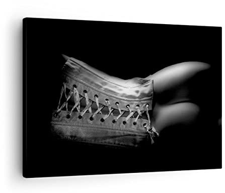 ARTTOR Bilder auf Leinwand 70x50cm Wandbild Menschen - 0272
