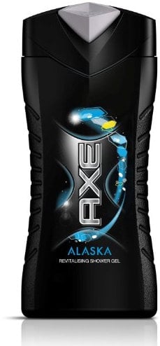 3 x Axe Alaska Dusch Gel für Männer / for men, je 250ml