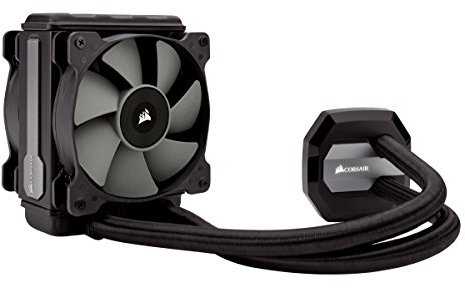 Corsair Hydro H80i V2 RGB Wasserkühlung (120mm Lüfter, All-In-One High Performance CPU) schwarz