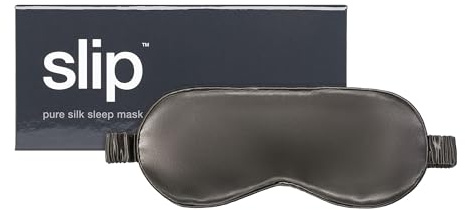 Slip Silk Sleep Mask, Charcoal | Gentle on Delicate Skin
