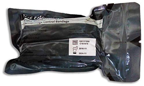 Israelische Bandage neue Version mit Öffnung oben, Versand aus Israel, Ablaufdatum 2026 oder länger (10,2 cm)
