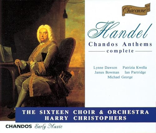 HAENDEL, G. F. - COMPLETE CHANDOS ANTHEMS