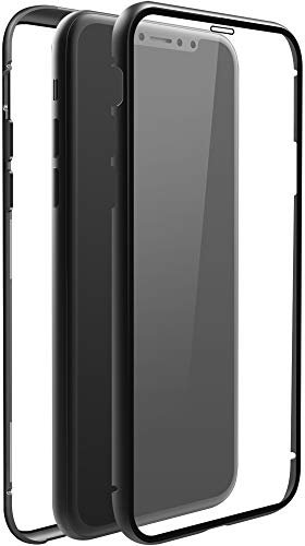 Black Rock Schutzhülle '360° Glass' (für Apple iPhone XS Max, Perfekter Schutz, schlankes Design, Kunststoff, Cover 360°) schwarz