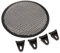 perfk Garde de Protection pour Haut-parleurs Grille Cache Garde Noire - Noir 8 Pouces